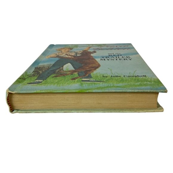 Trixie Belden and The Red Trailer Mystery Julie Campbell Hardcover Book #2 1965 - Picture 4 of 7